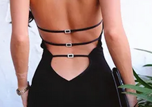 Load image into Gallery viewer, FASHION TIY Sleeveless High Waist Bodycon Maxi Dress
