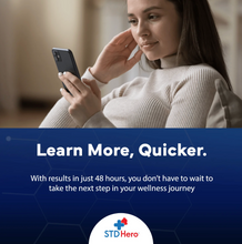 Load image into Gallery viewer, STD Hero Advanced STD test kit
