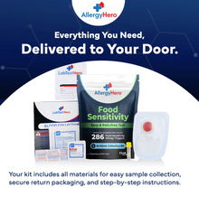 Load image into Gallery viewer, STD Hero Food Sensitivity test kit
