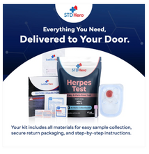 Load image into Gallery viewer, STD Hero Herpes test kit

