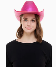 Load image into Gallery viewer, Hot Pink Light-Up Cowboy Hat (KBW)
