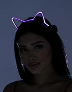 Light-Up Cat Ear Headband (KBW)